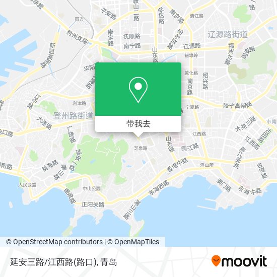 延安三路/江西路(路口)地图