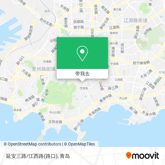 延安三路/江西路(路口)地图