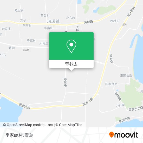 季家岭村地图