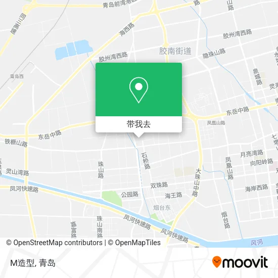 M造型地图