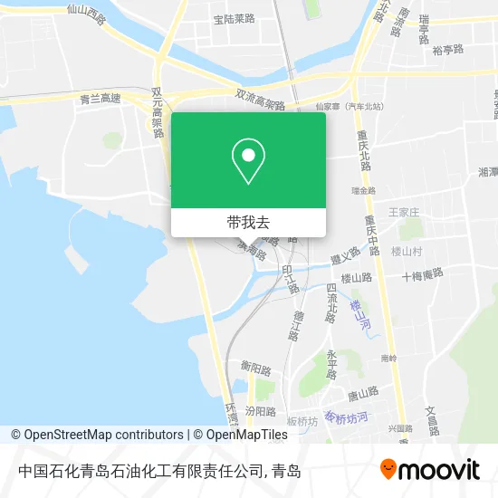 中国石化青岛石油化工有限责任公司地图