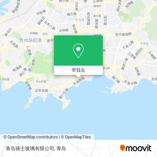 青岛骑士玻璃有限公司地图