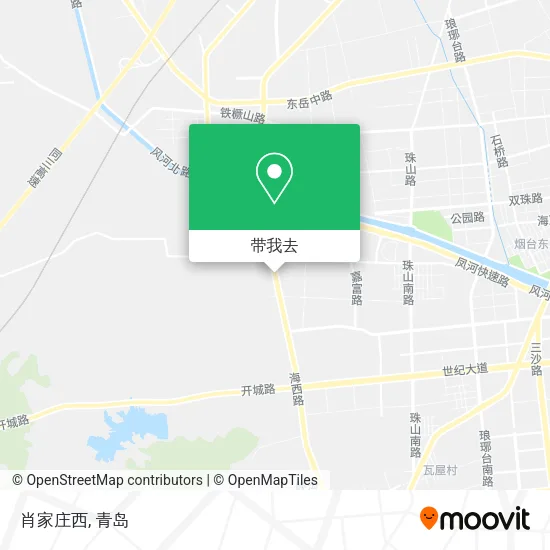 肖家庄西地图