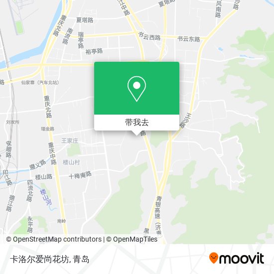 卡洛尔爱尚花坊地图