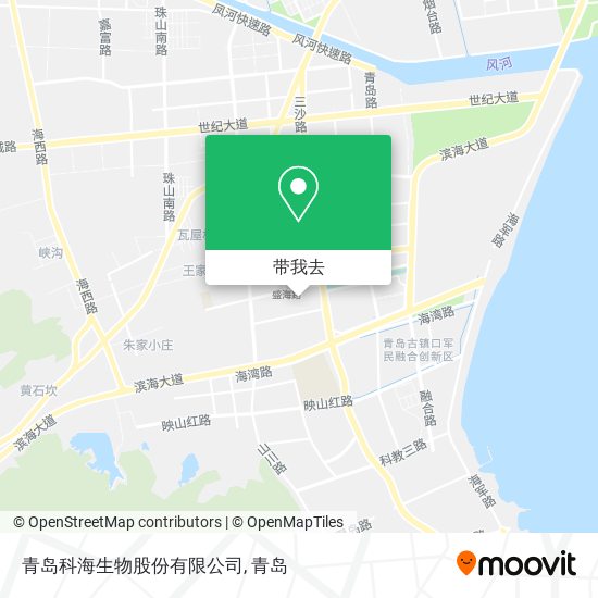 青岛科海生物股份有限公司地图
