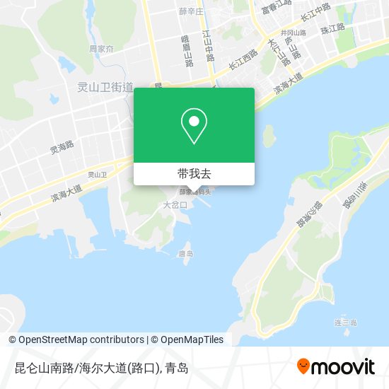 昆仑山南路/海尔大道(路口)地图