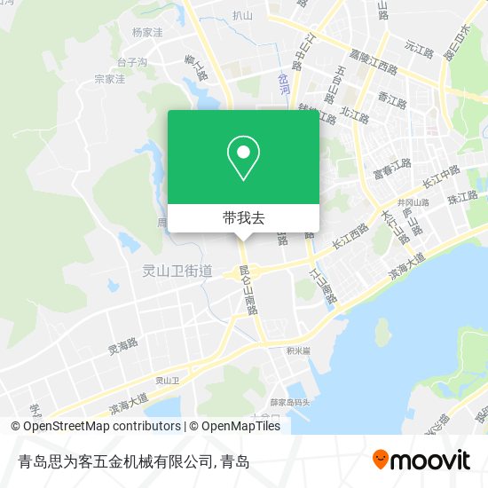 青岛思为客五金机械有限公司地图