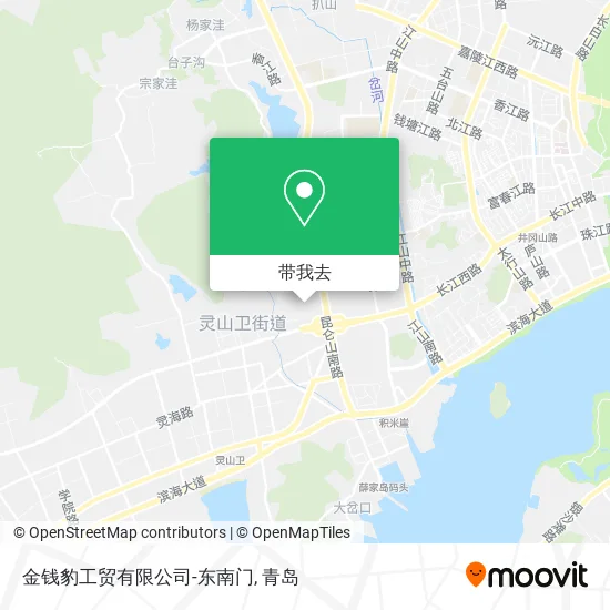 金钱豹工贸有限公司-东南门地图