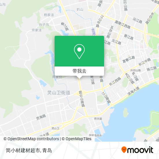 简小材建材超市地图