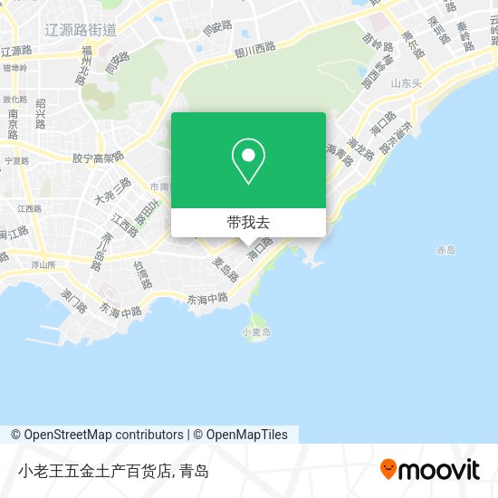 小老王五金土产百货店地图