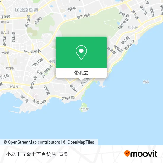 小老王五金土产百货店地图
