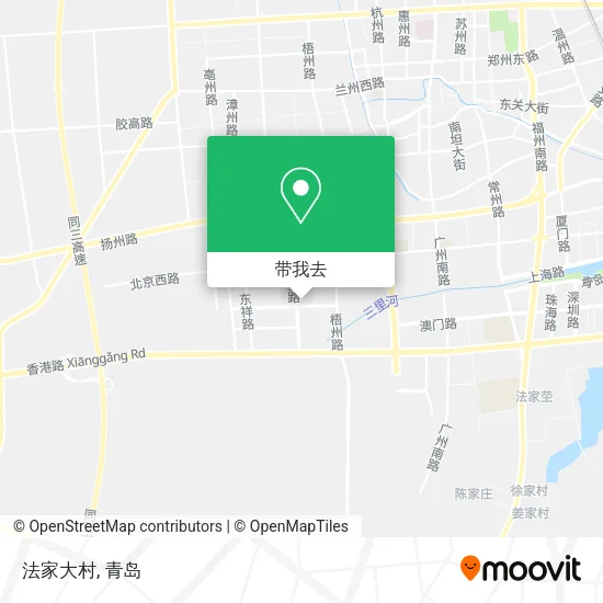 法家大村地图