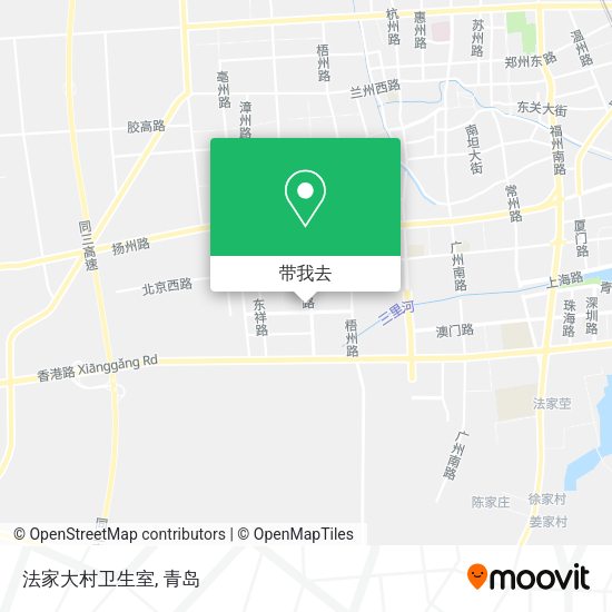 法家大村卫生室地图