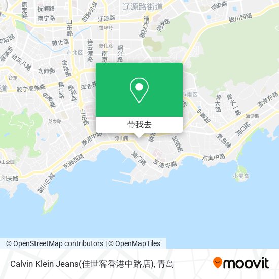 Calvin Klein Jeans(佳世客香港中路店)地图