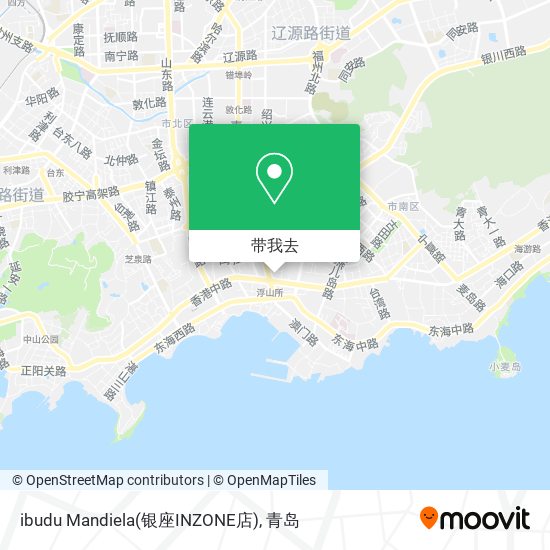 ibudu Mandiela(银座INZONE店)地图