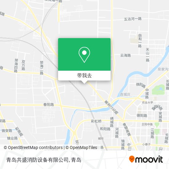 青岛共盛消防设备有限公司地图