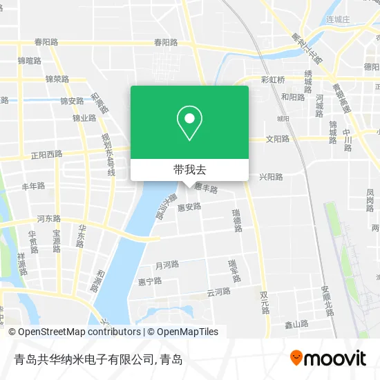 青岛共华纳米电子有限公司地图