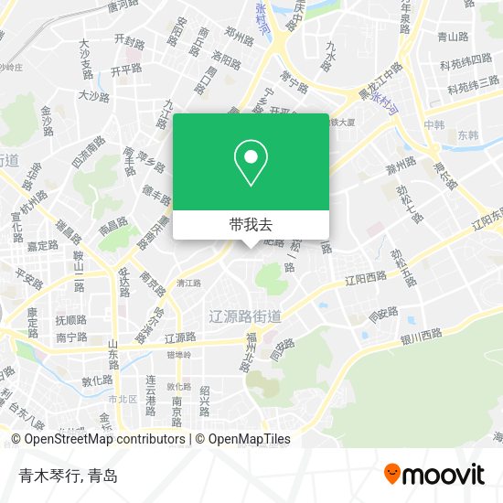 青木琴行地图