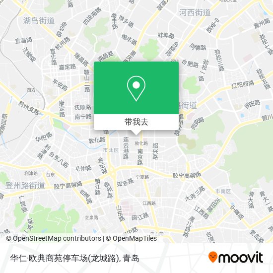 华仁·欧典商苑停车场(龙城路)地图