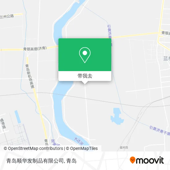 青岛顺华发制品有限公司地图