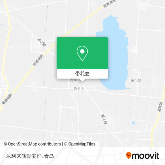 乐利来筋骨养护地图