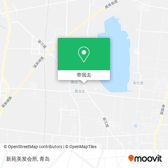 新苑美发会所地图