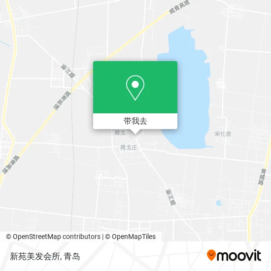 新苑美发会所地图