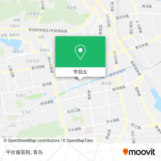平价服装鞋地图