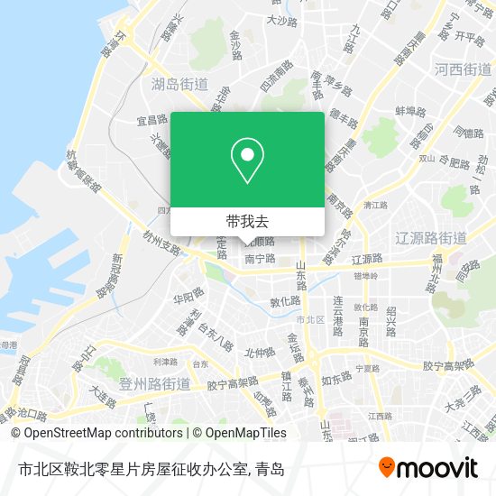 市北区鞍北零星片房屋征收办公室地图