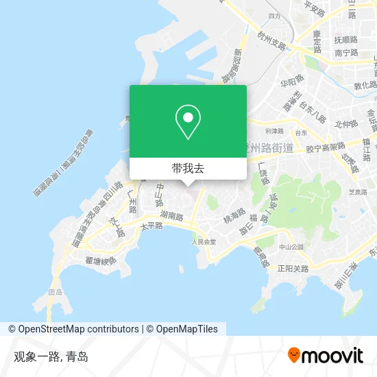 观象一路地图