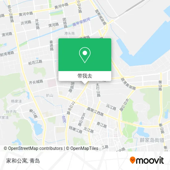 家和公寓地图
