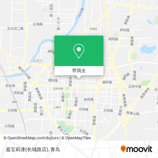 嘉宝莉漆(长城路店)地图