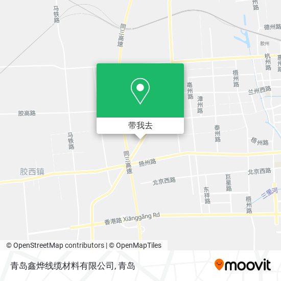青岛鑫烨线缆材料有限公司地图