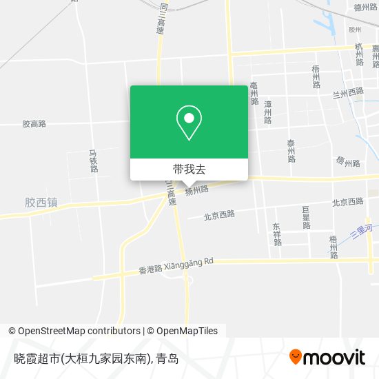 晓霞超市(大桓九家园东南)地图