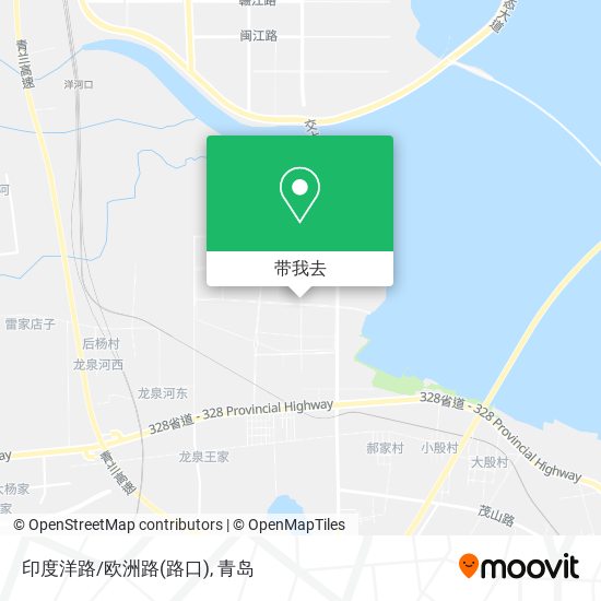 印度洋路/欧洲路(路口)地图