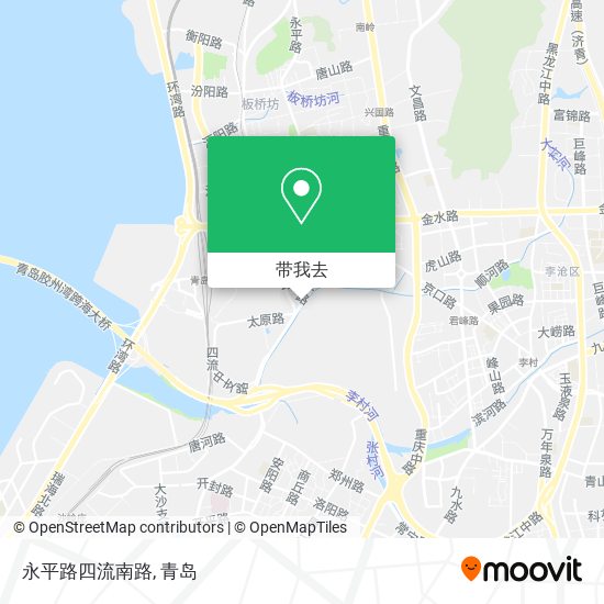 永平路四流南路地图