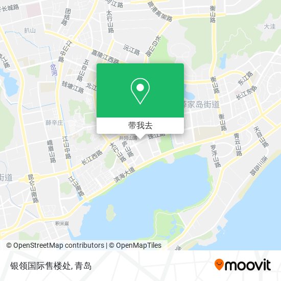 银领国际售楼处地图