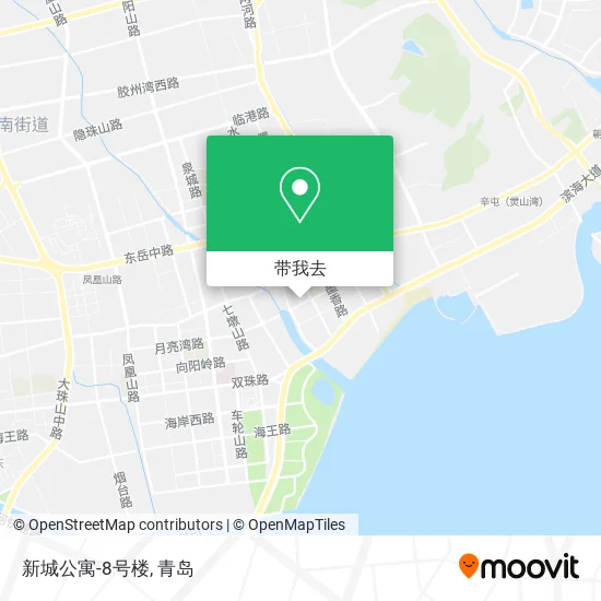 新城公寓-8号楼地图