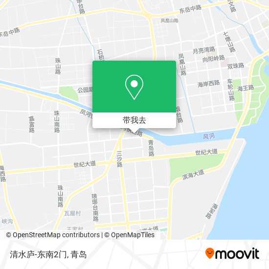 清水庐-东南2门地图
