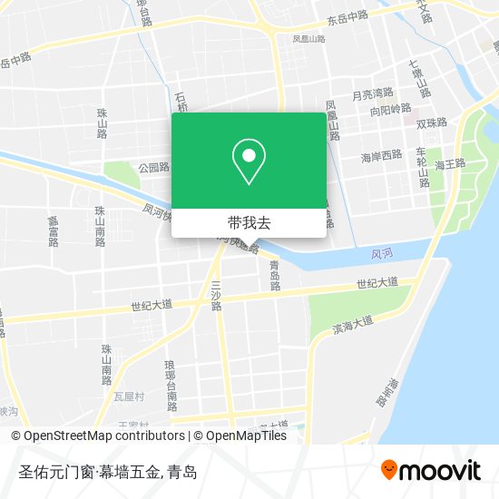 圣佑元门窗·幕墙五金地图