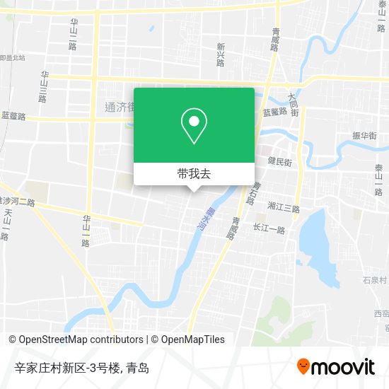辛家庄村新区-3号楼地图