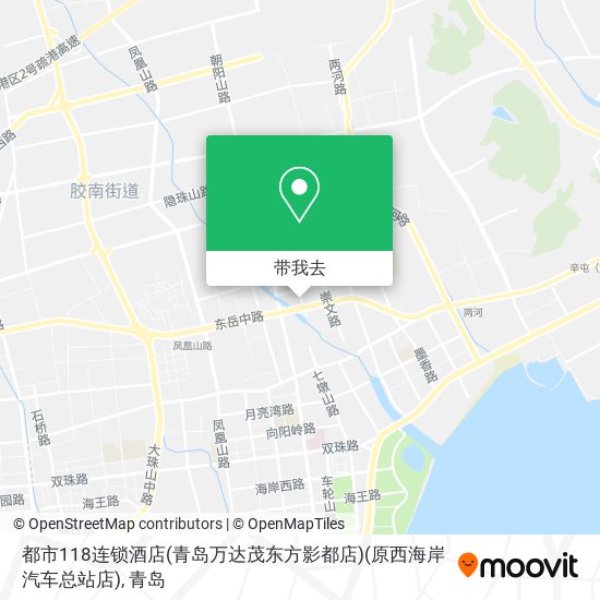 都市118连锁酒店(青岛万达茂东方影都店)(原西海岸汽车总站店)地图