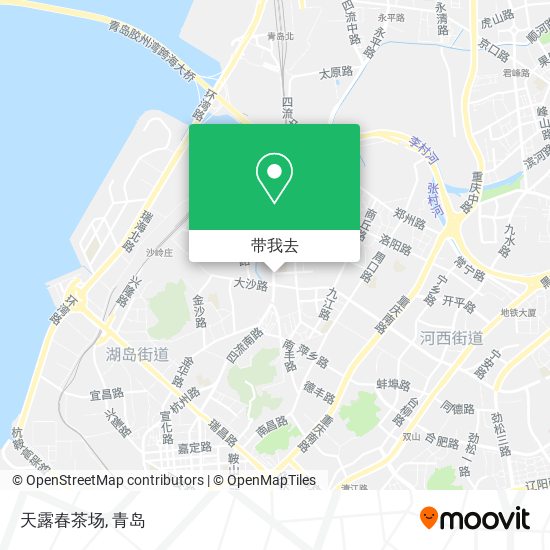 天露春茶场地图