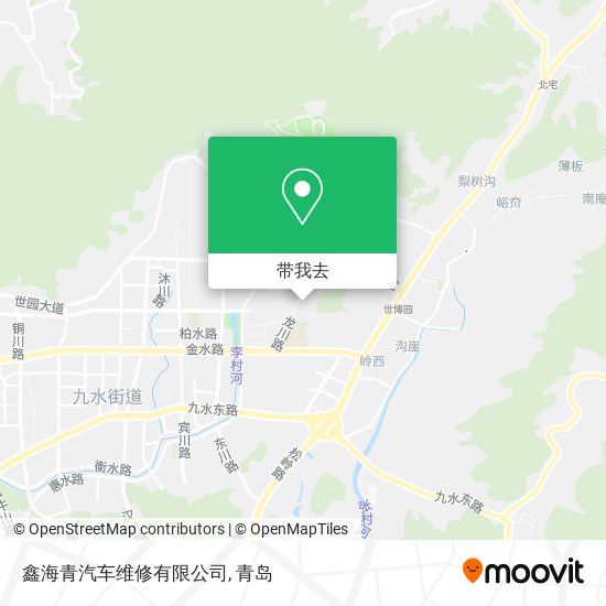 鑫海青汽车维修有限公司地图