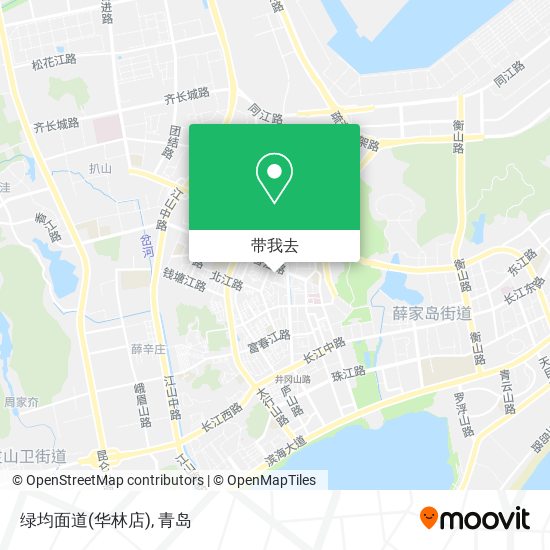 绿均面道(华林店)地图