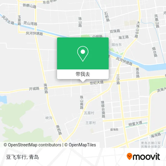 亚飞车行地图