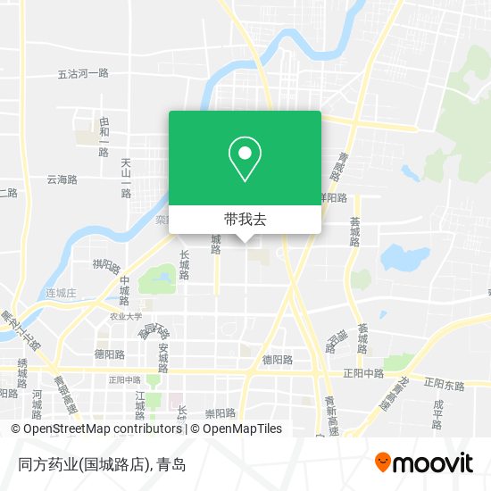 同方药业(国城路店)地图