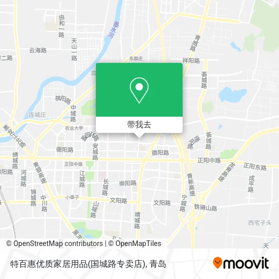 特百惠优质家居用品(国城路专卖店)地图