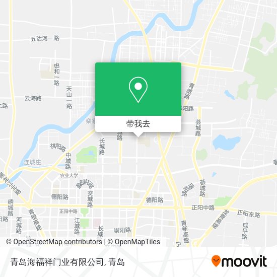 青岛海福祥门业有限公司地图