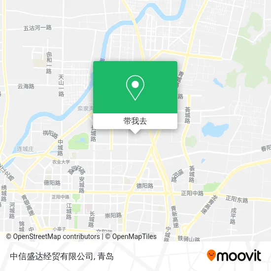 中信盛达经贸有限公司地图